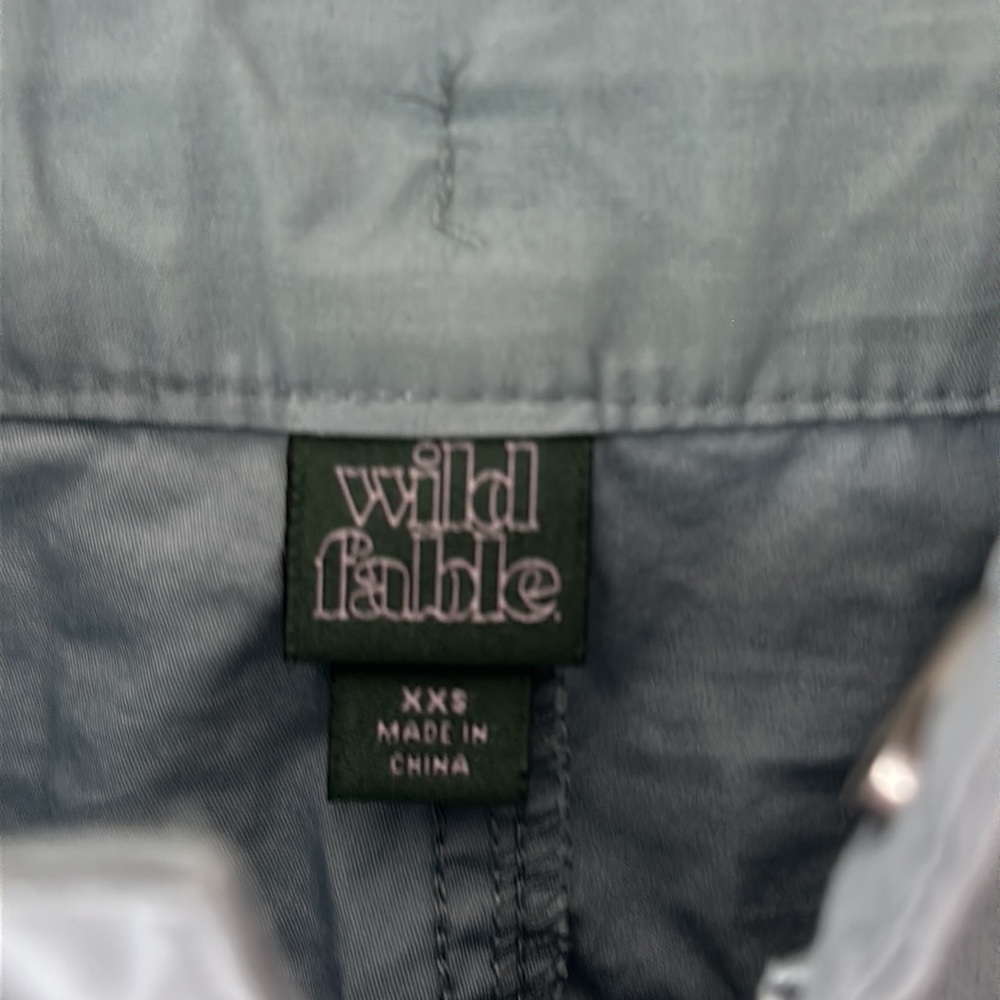 Women's Size XXS Blue Pants Wild Fable - Picture 3 of 3